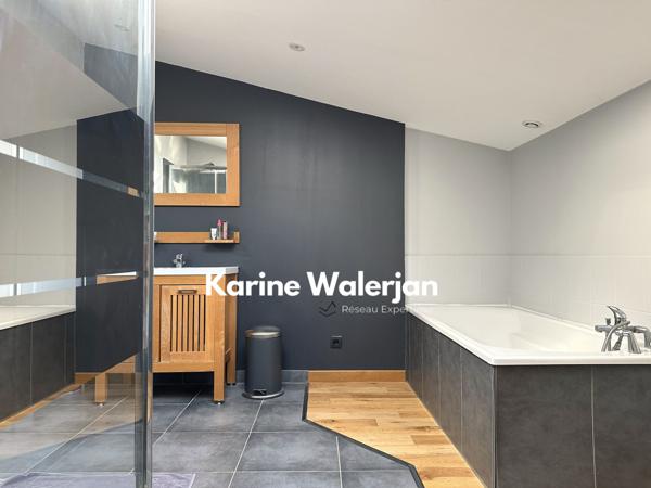 Hénin-Beaumont (62110) AGREABLE LONGERE SEMI PLAIN PIED 4 CHAMBRES 7 PIECES JARDIN