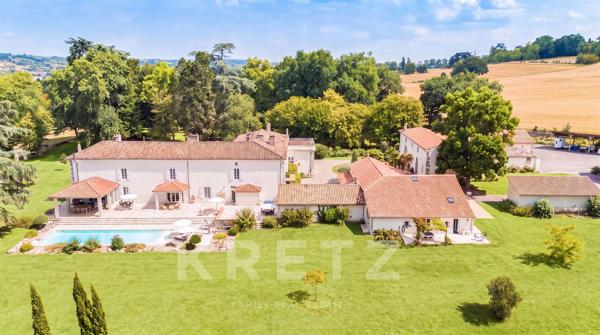 Domaine d'Exception du XVIIIᵉ siècle au cœur du Lot-et-Garonne