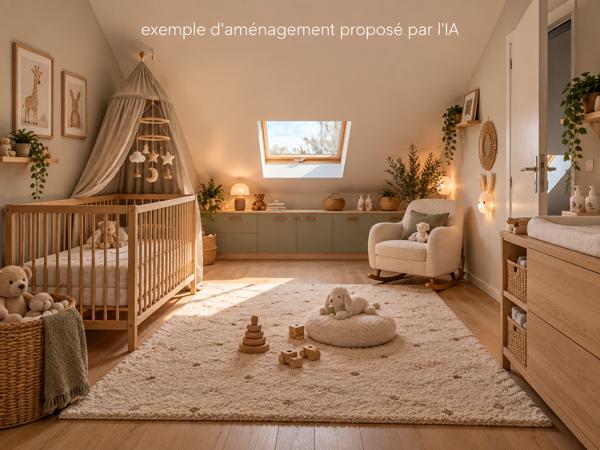 Belle maison familiale de 185 m² – 6 chambres sur 2200 m² terrain