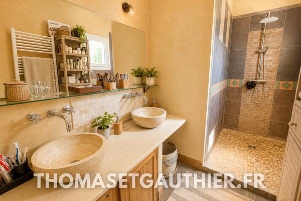 VELLERON – Domaine de 1,3 ha avec maison principale, 4 gîtes et 2 piscines