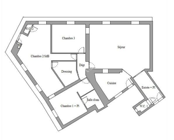 Appartement Familial de cinq pièces - Quartier Mail Montorgueil 75002 Paris