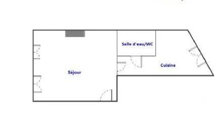 Appartement F1 à vendre  1 pièce - 28 m 2   PARIS  - 75020