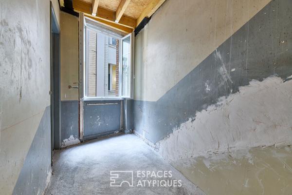 Appartement sur cour à Montorgueil