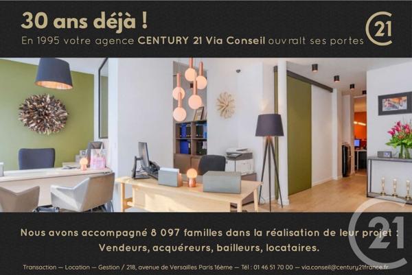 Appartement F4 à vendre  4 pièces - 91,02 m2 BOULOGNE BILLANCOURT - 92