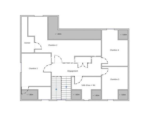 A VENDRE GRANDE MAISON FAMILIALE PETIT PARIS-STANGALARD