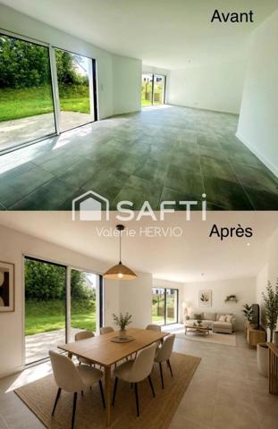 Contemporaine lumineuse 5 chambres.