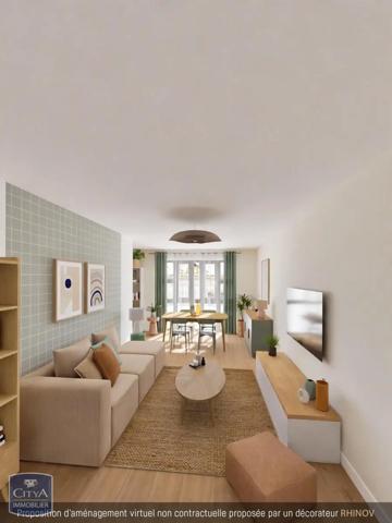 Appartement à vendre 2 pièces 45m²