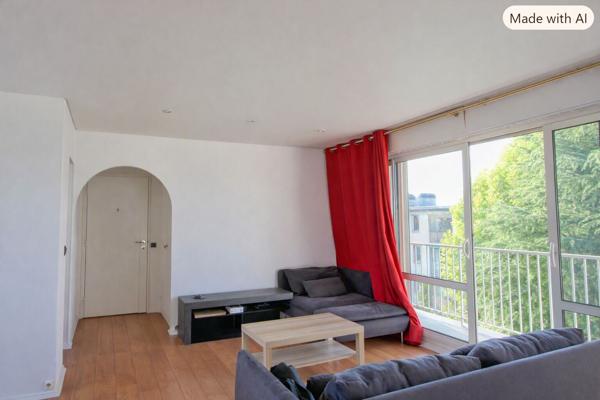 Appartement au calme en dernier étage
