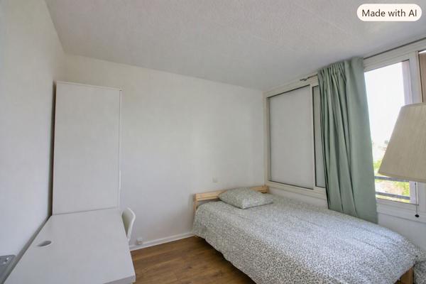 Appartement au calme en dernier étage