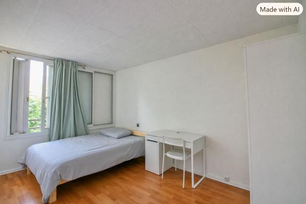 Appartement au calme en dernier étage