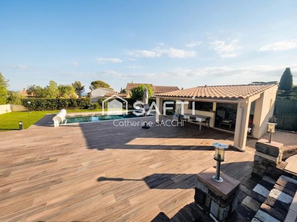 Villa quartier Les Plaines Piscine Vue mer Calme