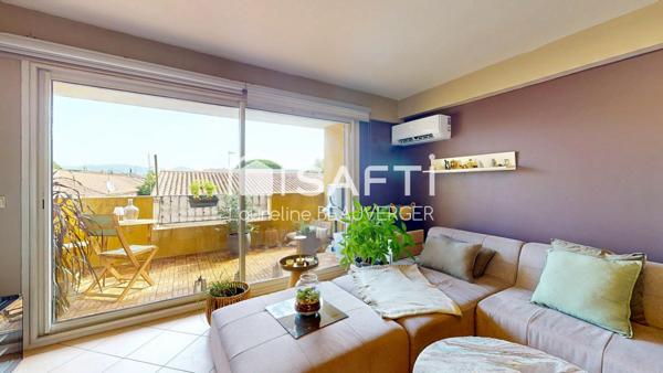 Appartement centre-ville avec terrasse