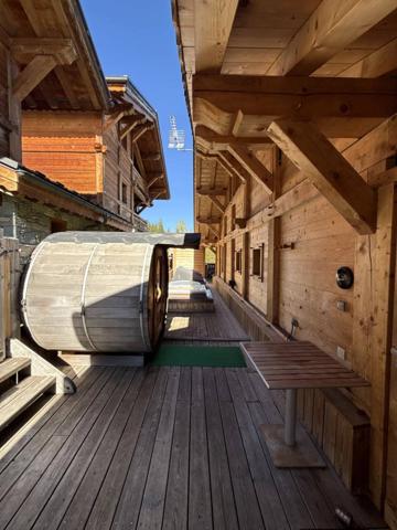 Chalet 466m² – 8 chambres à la Plagne 1800