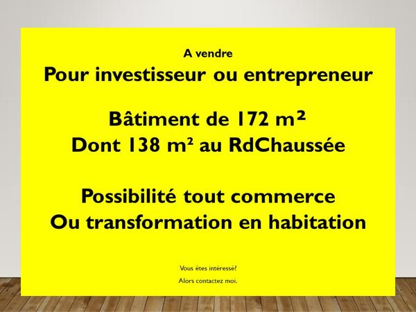 Local commercial Lagny Sur Marne 4 pièce(s) 172 m2