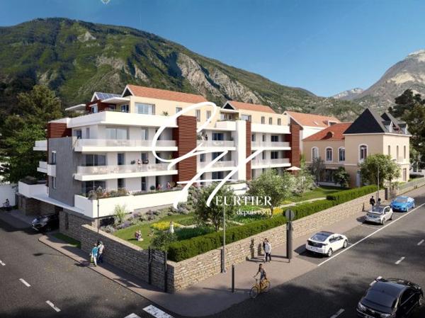 Garage fermé de 24,40 m² à louer – Résidence neuve La Tronche