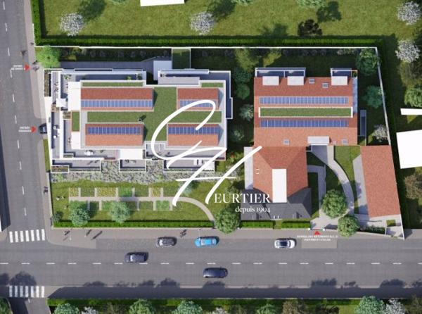 Garage fermé de 24,40 m² à louer – Résidence neuve La Tronche