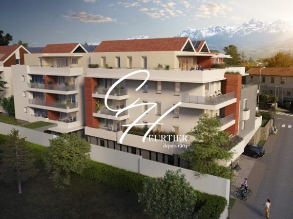 Garage fermé de 24,40 m² à louer – Résidence neuve La Tronche