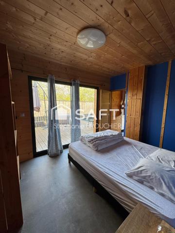 Maison ossature bois pleine nature