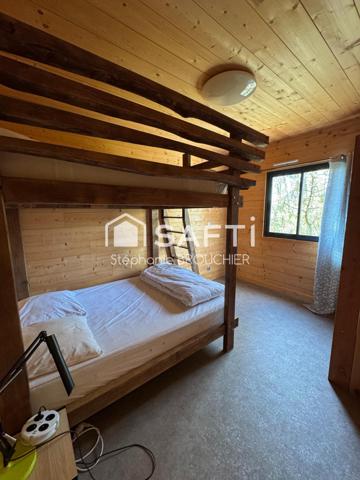 Maison ossature bois pleine nature