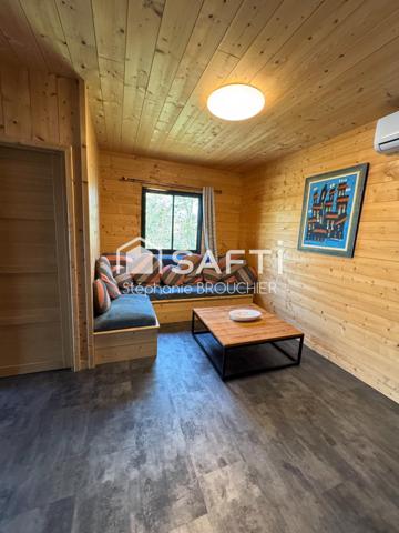 Maison ossature bois pleine nature