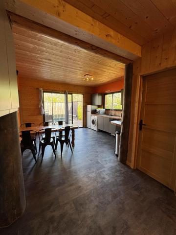 Maison ossature bois pleine nature