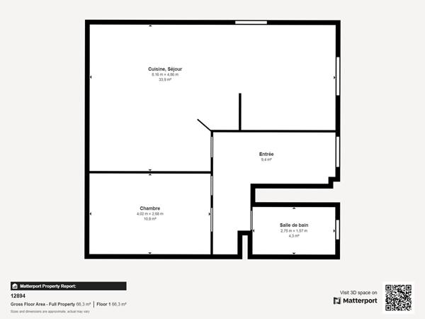 Maison MORANGIS 3 pièces 61.04 m²