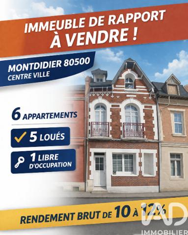 Immeuble à vendre 256 m² Montdidier