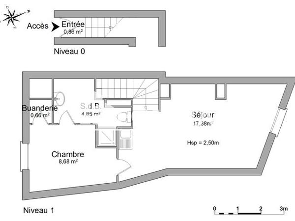 Location Appartement 2 pièces 30 m² - 30 RUE ASKIEVRE Valenciennes 59300