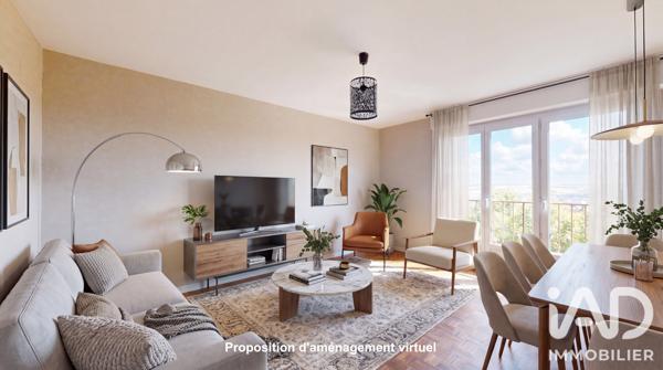 Appartement à vendre 2 pièces 43,4 m² Auxerre