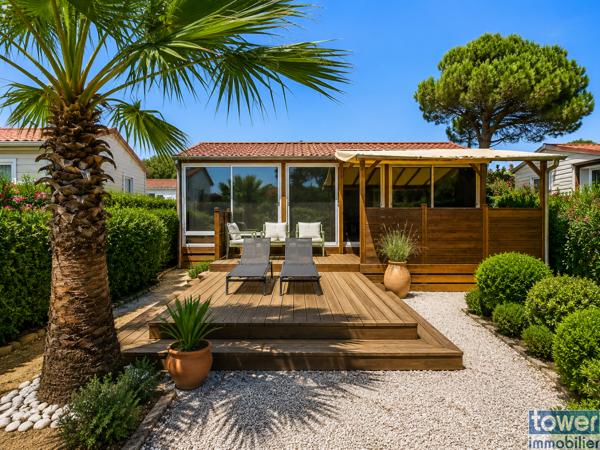 Chalet
                                                                                                                                                                                                                                                                                                                        4 pièce(s)                                                                                                                                                                                                          3 chambre(s)                                                                                                                                                                                                          53  m²