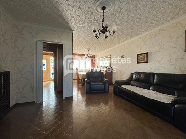 Semi-plain-pied 4 chambres - Maison familiale avec jardin et garage