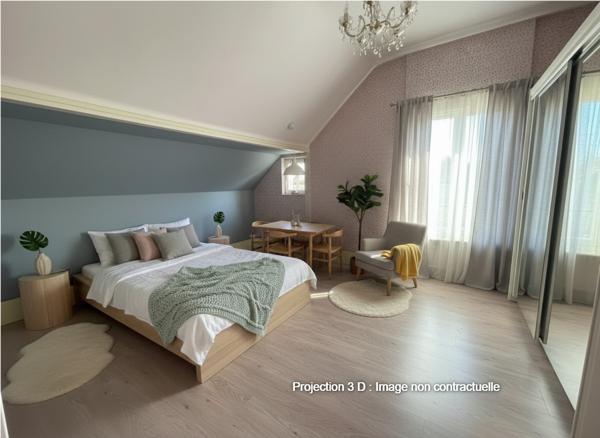 Maison familiale 6 pièces à Herblay (Les Courlains) avec studio indépendant et 2 garages.