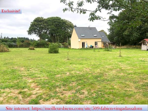 MAISON CONTEMPORAINE DE 117M2 - 2810M2 DE TERRAIN AVEC GARAGE BUANDERIE ET GRENIER