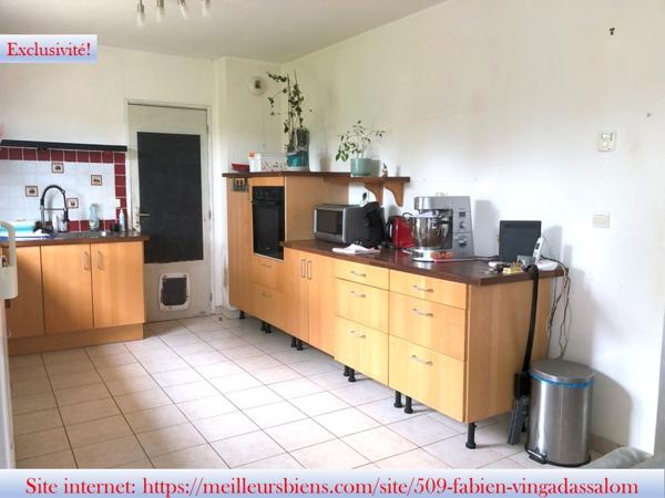 MAISON CONTEMPORAINE DE 117M2 - 2810M2 DE TERRAIN AVEC GARAGE BUANDERIE ET GRENIER