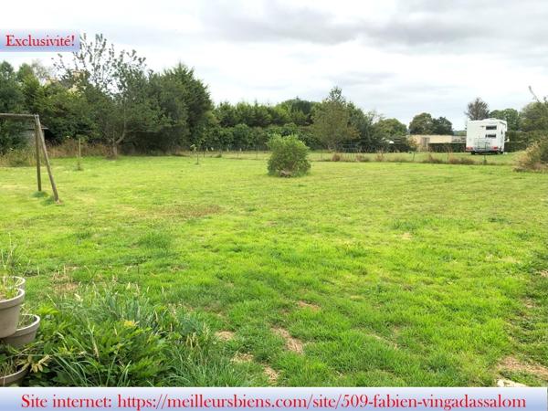 MAISON CONTEMPORAINE DE 117M2 - 2810M2 DE TERRAIN AVEC GARAGE BUANDERIE ET GRENIER