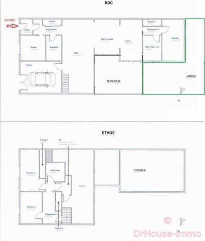 Maison à vendre 5 pièces de 138 m²