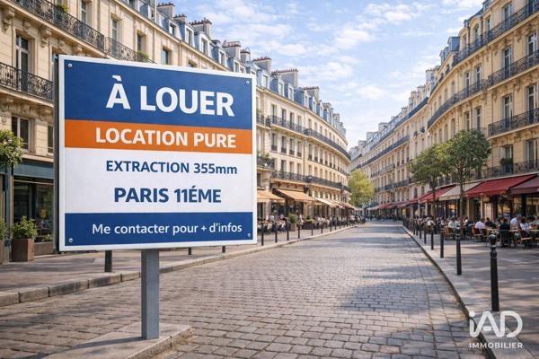 Location boutique/local commercial 92 m² Paris 11