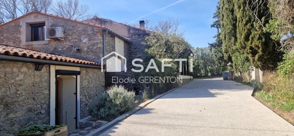 Mas catalan en pierre avec piscine  + gîte