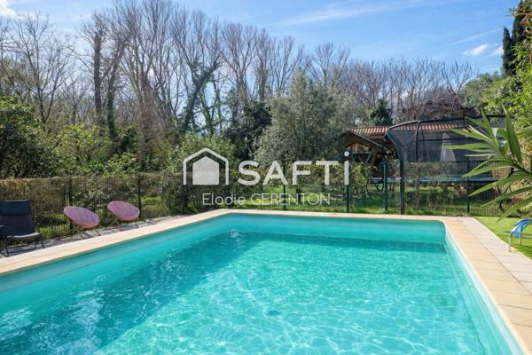 Mas catalan en pierre avec piscine  + gîte