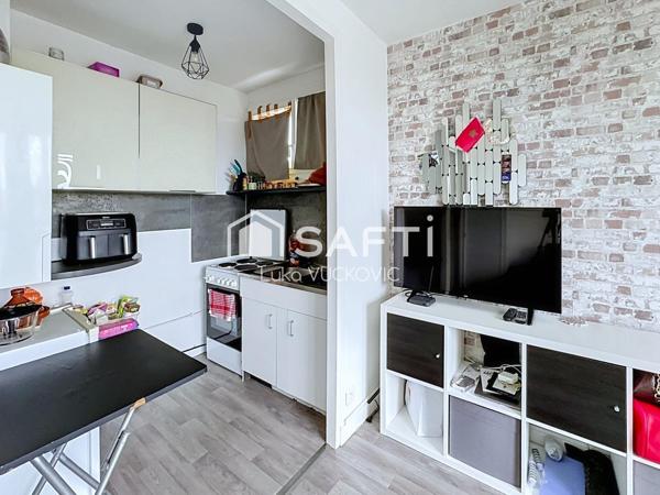 Studio 24m2 avec parking et cave, idéal investisseur