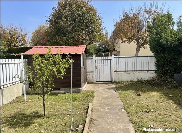 Chatou, Quartier Europe, Maison plain-pied, jardin