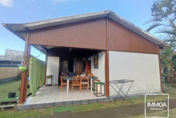 Maison type F3 à vendre Saint-Benoit (97470)