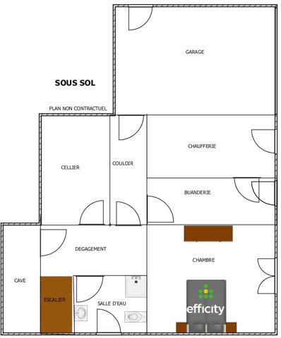 Maison 6 pièces - 161 m² Exclusivité efficity