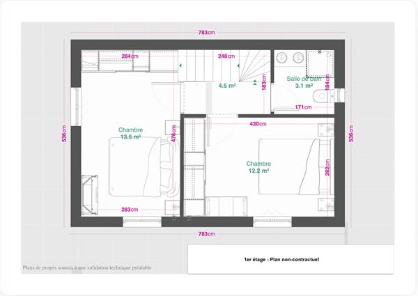Maison - 4 pièces - 100 m²