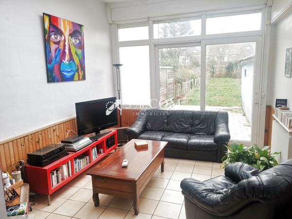 3%.COM-Mons-en-Baroeul, Haut de Mons Maison 86m² , 2/3 chambres, jardin, place de parking Mons baroeul (59370)