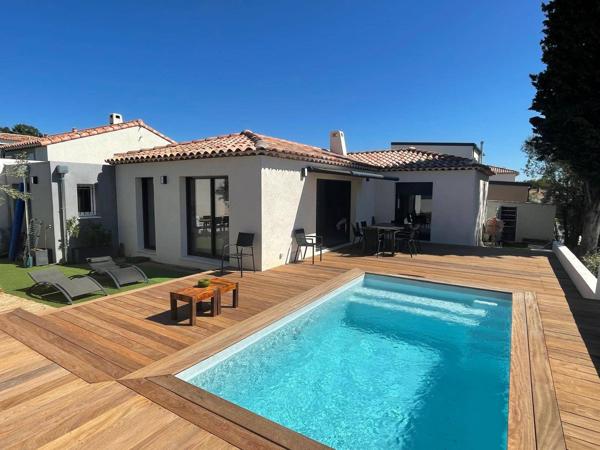 Villa neuve vue Rocher