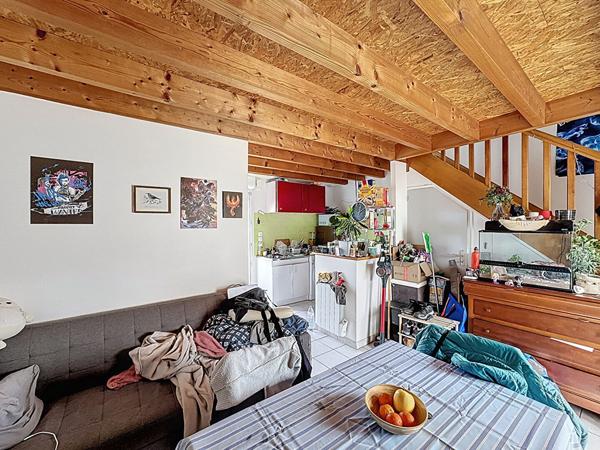 Maison 2 pièces à vendre aux des grèves de Langueux ! Ideal investissement ou premier achat, maison avec une chambre, jardin et parking avec vue sur les Grèves de Langueux !