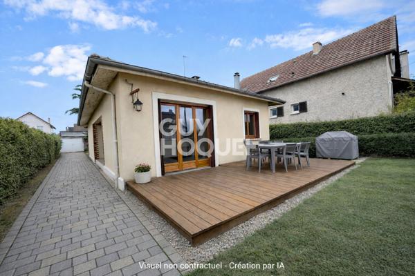 Epône - Maison 2 chambres 70 m2 + DEPENDANCE F2 33m² + Garage