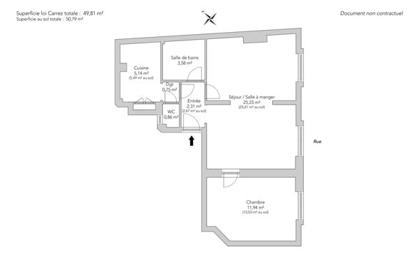 Appartement Paris 17e - PEREIRE