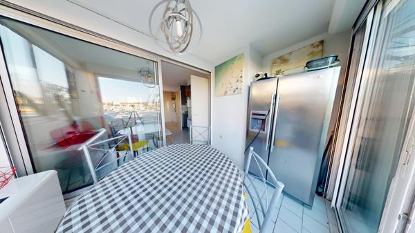 LOCATION JUSQU'A FIN JUIN - Très bel appartement vue mer 35m² - Frontignan Plage